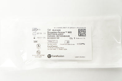 CareFusion 89-5100B Snowden-Pencer Switch-Blade Curv Metzenbaum Scissor Tip